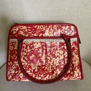 Patricia Nash Red Leather Handbag